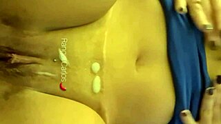 Rangel Carlos moans loud as hard cock machine fucks juicy big pussy to squirting orgasm.