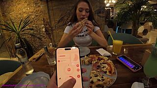 he grabbed my vibrator on our date and made me cum over and over