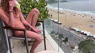 you want this teen anal creampie on rio balcony right now?