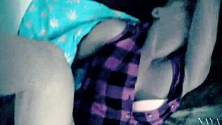 Stepdad rams stepdaughter's tight pussy hard in his room