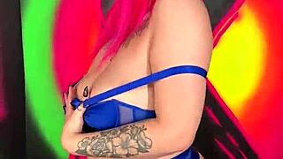 curvy college teen flaunts massive tits and dirty moans at wild party