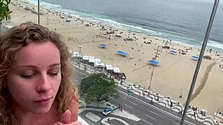 you want this teen anal creampie on rio balcony right now?