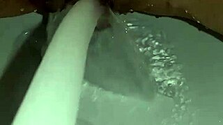 gretala rubs soapy bar over her smooth trimmed pussy closeup