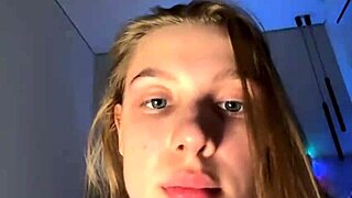 Fingers probe deep inside tight pink dripping pussy