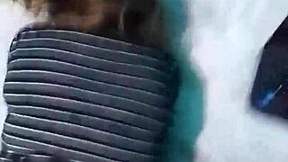 Dialogic-provocative boyfriend rams my wet pussy doggystyle on the big bed right?