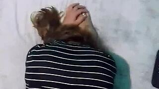 Dialogic-provocative boyfriend rams my wet pussy doggystyle on the big bed right?