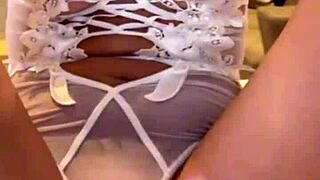 My sloppy deepthroat on 18yo brunette cock