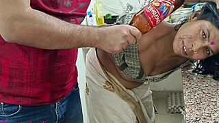 damaad drunk fucks horny saas hard ranch doggystyle cumshot hindi moans?