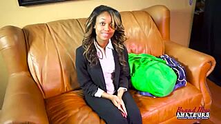 Abigail rubs nipples hitachi dildo cums hard