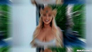 damn xwife karen flashes her big ass and tits then jmac pounds that latina pussy hard