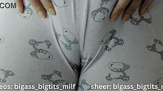 Teasing Camel Toe Reveal