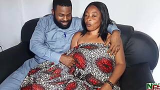 friend visits mature woman at home