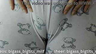 Teasing Camel Toe Reveal