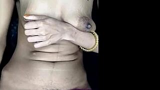 Skinny big tits amateur moans in homemade fuck