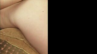 hot tattooed shemale bitch tied up bent over takes monster cock doggystyle in tight pussy till orgasm cumshot on ass