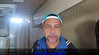 Whoa, sexy latina milf hitches ride for monster cock pounding in red sheer motorhome!