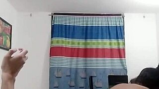 Jogging Back to Find Husband's Huge Cock Waiting for Suck