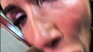 interracial amateur sucks big black cock till no air left