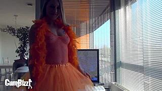 Princess Cosplay Slut Takes BBC Cum Doggystyle on Kingsday