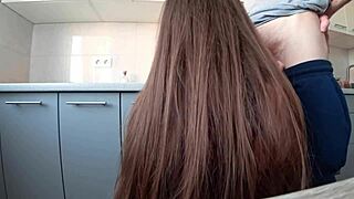 stepsister's tiny shorts scream fuck me now