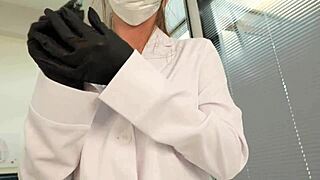 Pov Slutty Doctor Blowjob Cowgirl Contest In Dentist Office