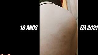 grabbed this 18yo brazilian teen from sp countryside fucked her virgin ass came on face and posted her porn