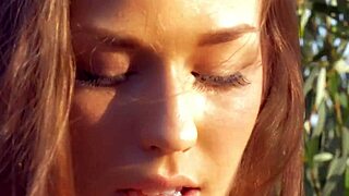 Perfect tits beauty fingers herself dreaming of girlfriend's touch