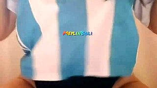 argentinian babe sends hot casting pack and touching video interview first time