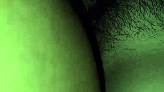 Chubby college stepsis with big pussy takes small cock creampie