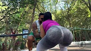 fucking the married milf again her hubby watches dirty talk rides