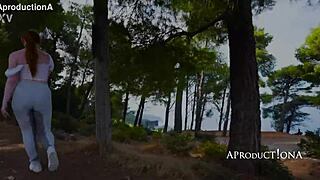 hey pixie, you really wetting yourself out here then gulping down that warm piss on the hike?