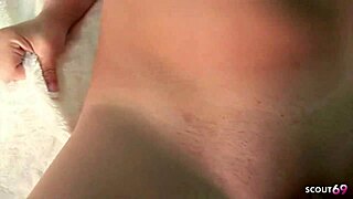 Tempting Natural Girl Faces First Interracial Casting Creampie. Black Monster Cock Agent Delivers Swallow in POV.