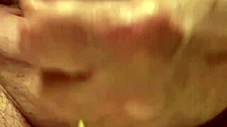 65 year old strokes slow motion to heavy cumshot reveal