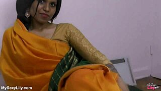 Big Boobs Indian Stepmom Dirty Talks and Fucks Stepson Hard.