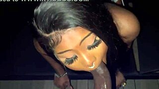 wet latina milf petite gives sloppy blowjob swallows huge cum mouthful full homemade video