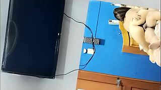 Padrastro Fucks Me Hard In Window I Ride Till He Squirts And Grinds His Balls