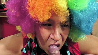 sexy cirquera halloween gets fucked hard doggystyle