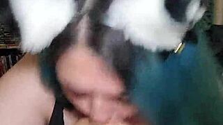 whoa i got way too playful with my big tits and dildo tonight 🔥😏