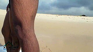 naughty teen babe you addicted to sex? first time beach quickie with big cock orgasm lick!