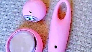 hey check this curvy latina's big puffy pussy toy play spa