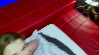 Bts funny outtakes from cute 18+ teen anete jordan's wild casting couch fuck