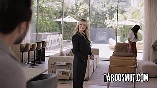 cheating husband bangs busty real estate agent behind wife's back