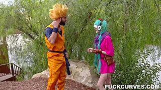 Logan Pierce's Dragon Ball Cock Fills Jessie Saint