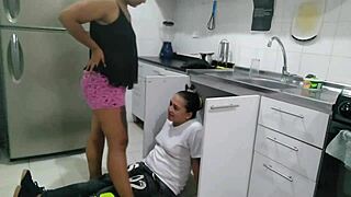 Plumber, fix my pipes then pound this big ass?