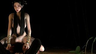 Goddess curves code 3D hentai animation with massive tits and creampie