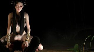 Goddess curves code 3D hentai animation with massive tits and creampie