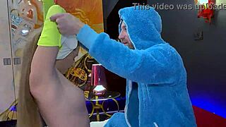 Bts funny outtakes from cute 18+ teen anete jordan's wild casting couch fuck