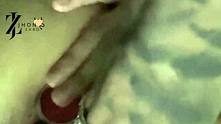 Brazilian wife rides huge anal cock with buttplug before creampie finish