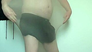 Chubby German Carmen Coats Full Body In Sheer Nylon Pantyhose