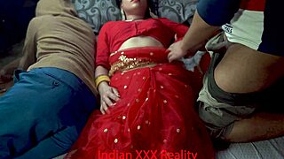 indian stepmom dirty talks in hindi while tight pussy gets quickie cum on ass